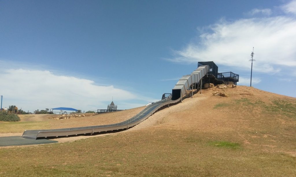 Custom made stainless steel slippery dips and